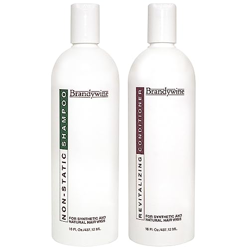 Non Static Shampoo & Revitalizing Conditioner 16 Ounce, Value Pack Bundle 2 items Beauty & Personal Care Brandywine
