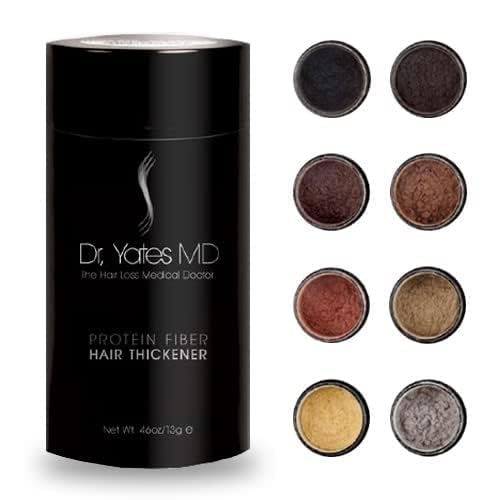 Dr. Yates MD Keratin Fiber Hair Enhancer (Dark Blonde) Beauty & Personal Care Dr. Yates MD hair + science