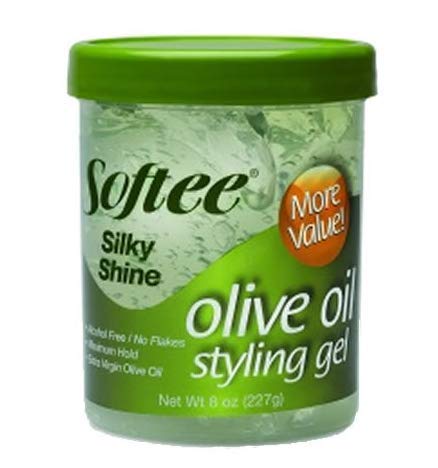 Softee Silky Shine Olive Oil Styling Gel, 8 Oz Beauty & Personal Care Softee