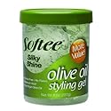 Softee Silky Shine Olive Oil Styling Gel, 8 Oz Beauty & Personal Care Softee