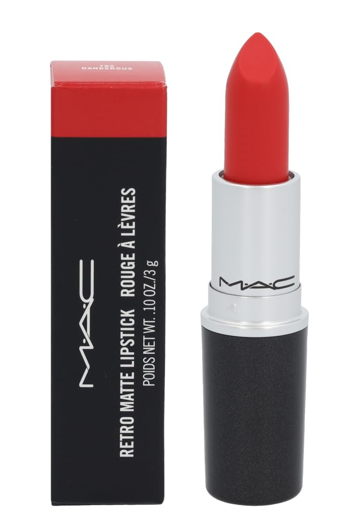 Mac Cosmetics/Retro Matte Lipstick Dangerous .1 oz (3 ml)