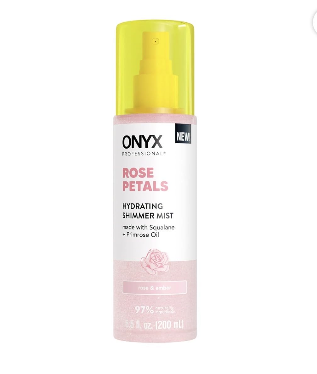 Rose Petals Hydrating Shimmer Mist by ONYX BRANDS Beauty & Personal Care Onyx Professional