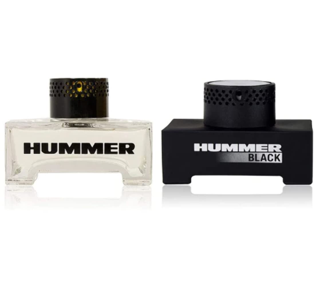 HUMMER VARIETY by Hummer, HUMMER & HUMMER BLACK AND BOTH ARE EDT SPRAY 2.5 OZ Beauty & Personal Care Hummer