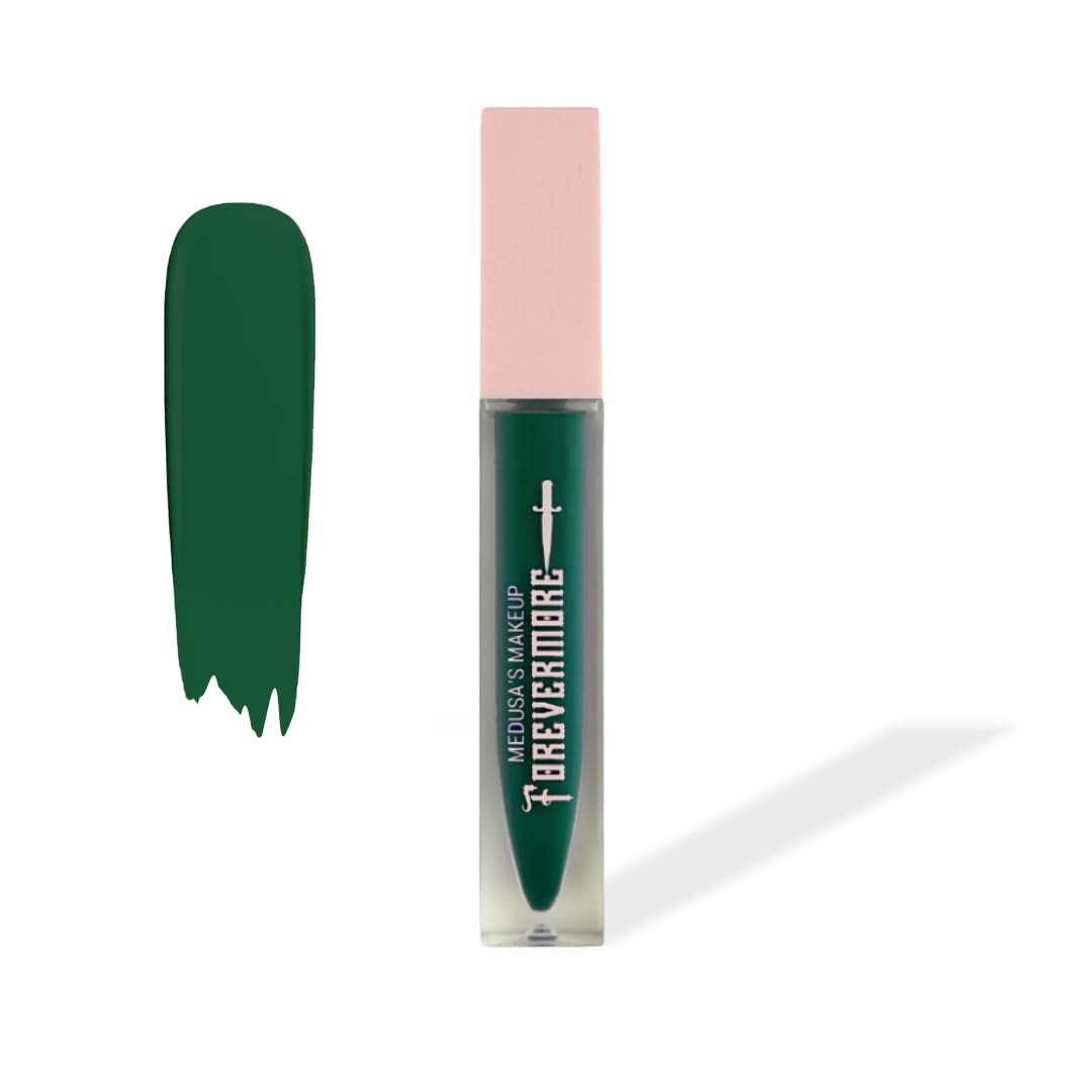 Medusa's Makeup Forevermore Liquid Matte Lipstick Bold, VelvetyMatte Finish - Long-Lasting Wear - Cruelty Free & Vegan (Wicked, 2 fl oz) Beauty & Personal Care Medusa's Make-Up