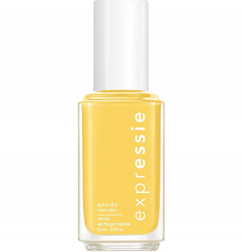 essie Expressie Nail Polish, Quick-Dry Bright Yellow Nail Polish, Vegan, Sh00k, 0.33 fl oz Beauty & Personal Care essie