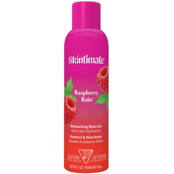 Skintimate Shave Gel Moist Raspberry 7 Ounce (207ml) (Pack of 6) Beauty and Personal Care Skintimate