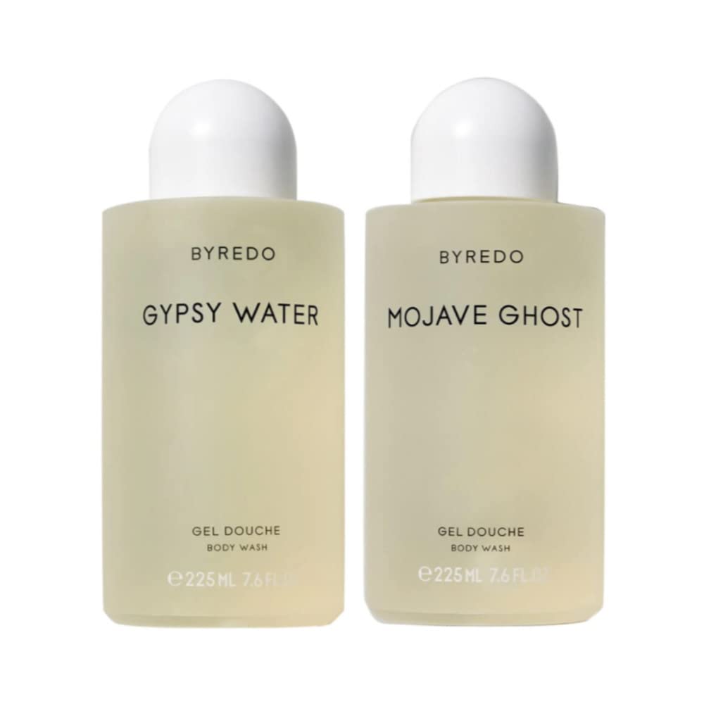 Byredo Gypsy Water, Mojave Ghost Body Wash (2-Pack, 7.6oz) Bundle (2 Items) Beauty & Personal Care Byredo