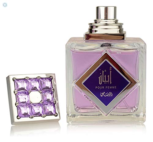 RASASI Abyan for Women EDP - Eau De Parfum 95 ML (3.2 oz) I Irresistible Pour Femme Spray I Lingering Sensuousness of Amber, Wood and Vanilla I Beauty & Personal Care RASASI