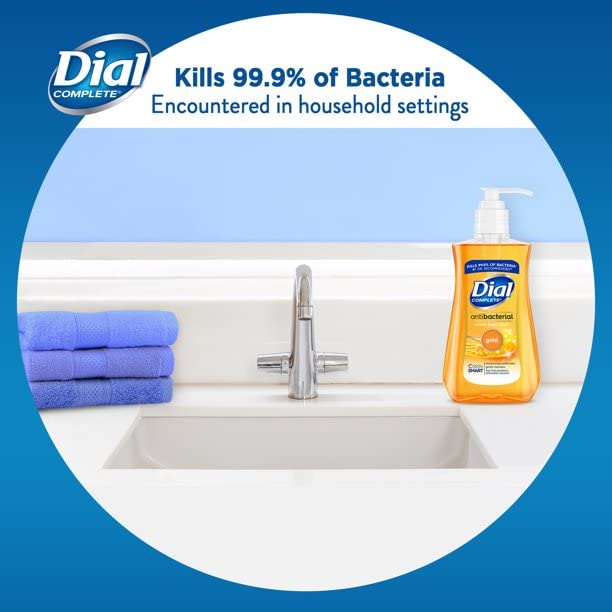 Liquid Dial Antimicrobial Liquid Soap, 7.5 oz Pump Bottle Beauty & Personal Care Dial