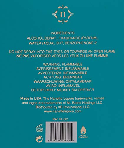 Nanette Lepore Eau De Parfum Natural Spray, 3.4 Fl Oz Beauty & Personal Care Nanette Lepore