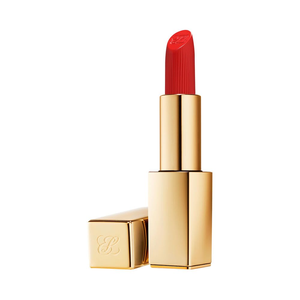 Estée Lauder Pure Color Long-Lasting Matte Lipstick for Women with Matte Finish | Plumping & Nourishing, 0.12 Ounce, 699 Thrill Me Beauty & Personal Care Estée Lauder