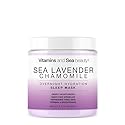 Vitamins and Sea Beauty Sea Lavender Chamomile Sleep Mask - Overnight Hydration Face Mask with Botanicals, Deep Moisturizing & Firming, 8.5 oz Beauty & Personal Care VITAMINS AND SEA BEAUTY