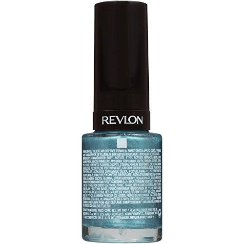Revlon ColorStay Gel Envy Longwear Nail Polish, with Built-in Base Coat & Glossy Shine Finish, in Blue/Green, 340 Sky's The Limit, 0.4 oz Beauty & Personal Care REVLON