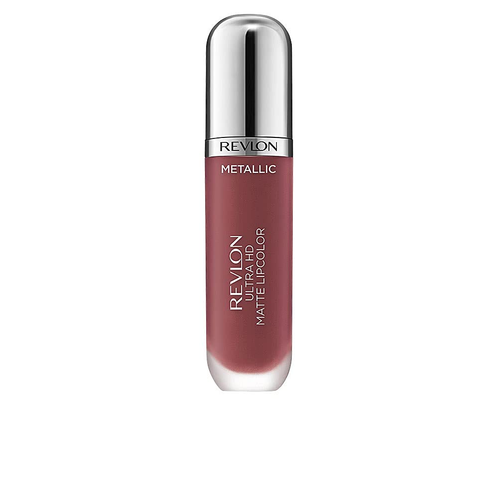 Revlon Ultra HD Metallic Matte Liquid Lipcolor, Liquid Lipstick, Shine 2 Fl Oz (Pack of 1) Beauty & Personal Care REVLON