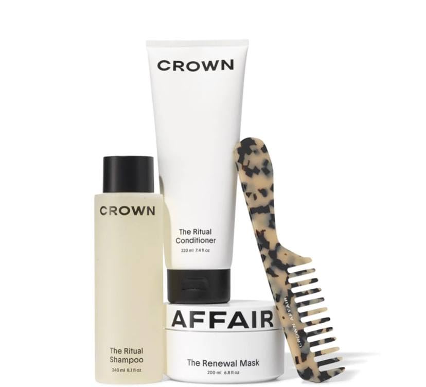 Crown Affair The In-Shower Set - complete in-shower ritual for cleansed, nourished and hydrated hair Beauty & Personal Care CROWN AFFAIR
