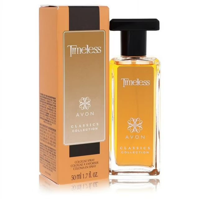 AVON Classics Timeless Cologne Spray 1.7 fl. oz, Pack of 2 Perfume for Women - Soft Floral Clean Scent Perfume with Jasmine, Cardamom & Patchouli Beauty & Personal Care AVON