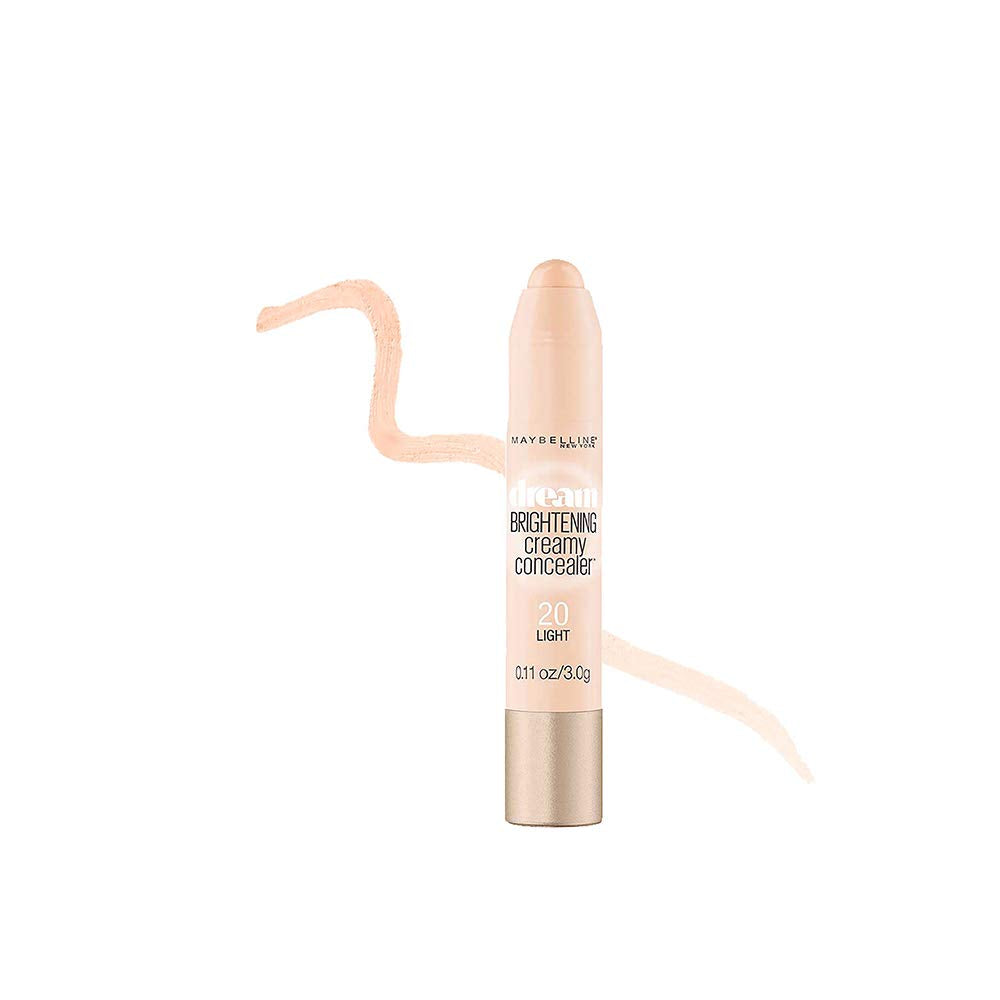 Maybelline New York Dream Brightening Creamy Concealer, Light, 0.11 oz. Beauty & Personal Care MAYBELLINE