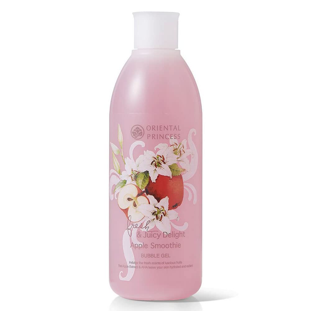 Oriental Princess Fresh & Juicy Delight Apple Smoothie Bubble Gel 250 ML. Beauty & Personal Care Oriental Princess