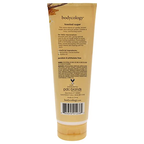 Bodycology Moisturizing Body Cream for Women, Toasted Sugar, 8.0 Ounce, Packaging May Vary Beauty & Personal Care Bodycology