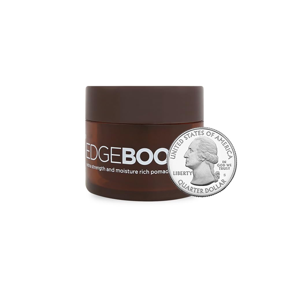 Style Factor Edge Booster Extra Strength and Moisture Rich Pomade 0.85oz Mini Travel Size (0.85oz, Pack of 1, Amber) Beauty & Personal Care Style Factor