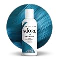 Adore Semi Permanent Hair Color (117 Aquamarine) | Vegan & Cruelty-Free Blue Hair Dye | No Ammonia, No Peroxide, No Alcohol | 4 Fl Oz Beauty & Personal Care Adore