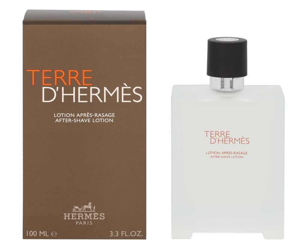 Terre D'Hermes by Hermes for Men 3.3 oz After Shave Pour Beauty & Personal Care Hermès