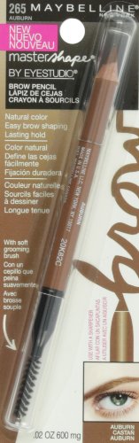 Maybelline New York Eye Studio Master Shape Brow Pencil, Auburn, 0.02 Fluid Ounce Beauty & Personal Care MAYBELLINE