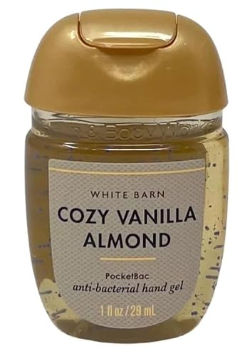 Bath & Body Works Pocketbac Hand Gel - Classic Scents - 1 oz - Pack of 1 (Cozy Almond Vanilla) Beauty & Personal Care Bath & Body Works