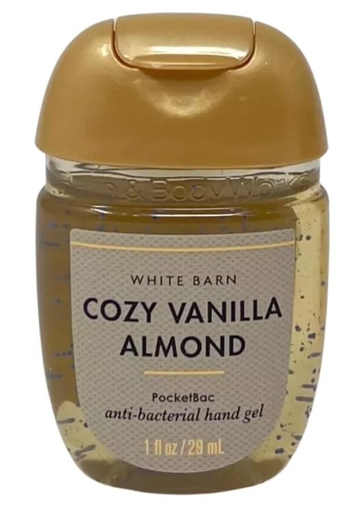 Bath & Body Works Pocketbac Hand Gel - Classic Scents - 1 oz - Pack of 1 (Cozy Almond Vanilla) Beauty & Personal Care Bath & Body Works