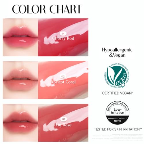 # HANHYUNJAE Pro Melt Lip Balm, 3 Colors Food-Inspired Glossy Finish (03 / Fig Rose) / 0.098oz / Vegan, Hypoallergenic, Hydrating Melting Lip Balm Beauty and Personal Care HANHYUNJAE