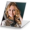 MIRRORNOVA Portable Folding Mirror, Ultra-Slim Makeup Tabletop Mirror for Travel with Aluminum Shell, Large Size 7" Beauty & Personal Care MIRRORNOVA