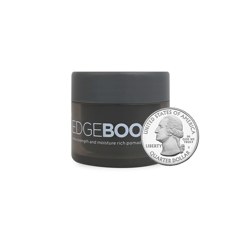 Style Factor Edge Booster Extra Strength and Moisture Rich Pomade 0.85oz Mini Travel Size (0.85oz, Pack of 1, Hematite) Beauty & Personal Care Style Factor