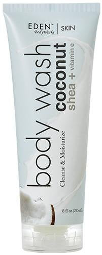 EDEN BodyWorks Coconut Shea Body Wash | 8 oz | Gently Cleanse, Heal & Moisturize Skin - Fresh Scent Beauty & Personal Care EDEN BodyWorks