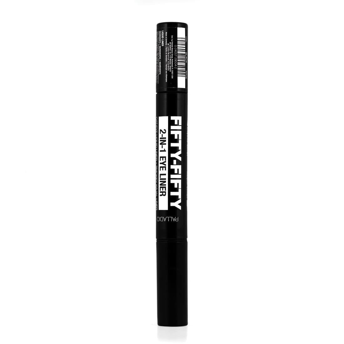 Palladio Fifty-Fifty Eye Liquid Liner, Dual Ended, Professional Eye Styling, Ultra-Soft Kajal crayon and Super Precise Fiber Tip Liner, Smoky Beauty & Personal Care Palladio