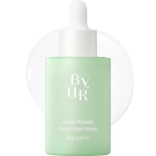 ByUR Green Wonder Keep Peace Serum - Soothing & Oil Control for Sensitive Skin, Gentle Exfoliation for Glass Skin, Salicylic Acid, AHA, Centella Beauty & Personal Care ByUR