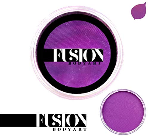 Fusion Body Art Pro Face Paint | Prime Deep Magenta (32gm), Professional Quality Water Activated Face and Body Paint Supplies Single Makeup Cake Beauty & Personal Care FUSION BODY ART