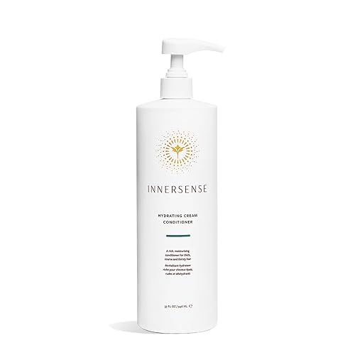 INNERSENSE Organic Beauty - Natural Hydrating Cream Conditioner | Non-Toxic, Cruelty-Free, Clean Haircare (32oz) Beauty & Personal Care INNERSENSE