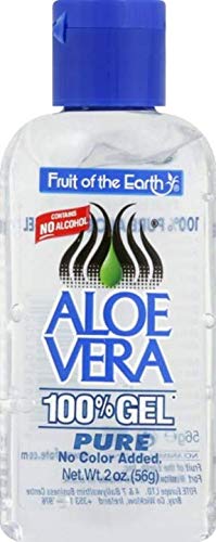 Fruit of the Earth Aloe Vera Gel, 2 oz (56 g) (Bundle of 3) Beauty & Personal Care Fruit of the Earth