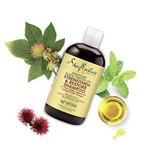 Shea Moisture Jamaican Black Castor Oil Strengthen, Grow And Restore Shampoo, 13 Ounce