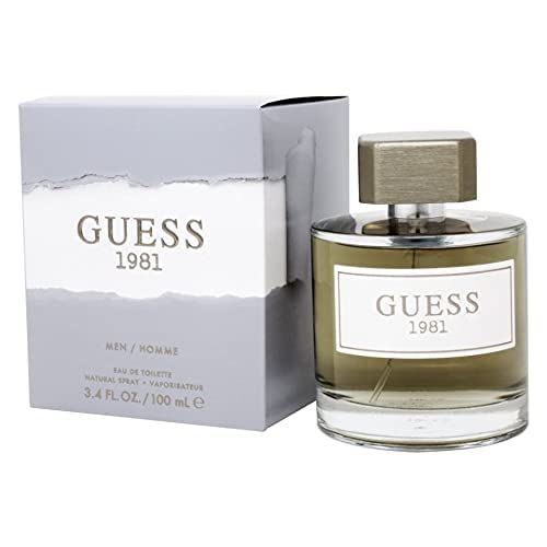 Guess Fragrance 1981 Eau De Toilette for Men, 3.4 Fluid Ounce Beauty & Personal Care GUESS