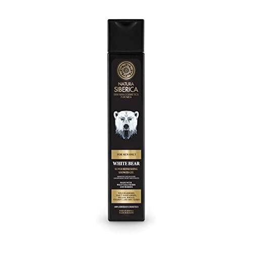Natura Siberica For Men Only White Bear Shower Gel 250Ml Beauty & Personal Care Natura Siberica