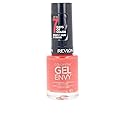 Revlon ColorStay Gel Envy Longwear Nail Polish, with Built-in Base Coat & Glossy Shine Finish, in Red/Coral, 630 Long Shot, 0.4 oz Beauty & Personal Care REVLON