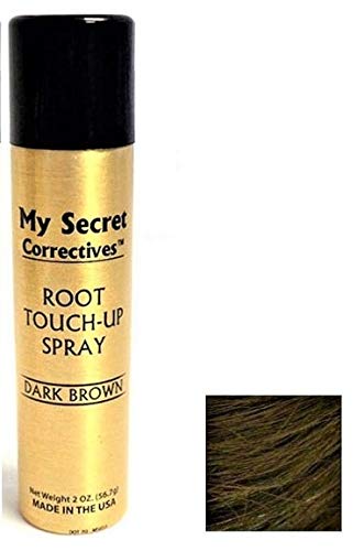 My Secret Correctives Root Touch-Up Spray - 2 oz - DARK BROWN Beauty & Personal Care My Secret Correctives