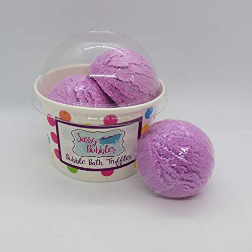 Raspberry Boom Bubble Bath Truffles, 3 pack by Sassy Bubbles Beauty and Personal Care Sassy Bubbles