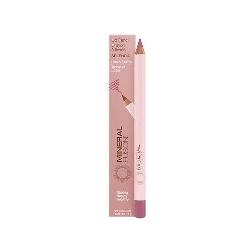 Mineral Fusion Lip Pencil, Splendid (Packaging May Vary) Beauty & Personal Care Mineral Fusion