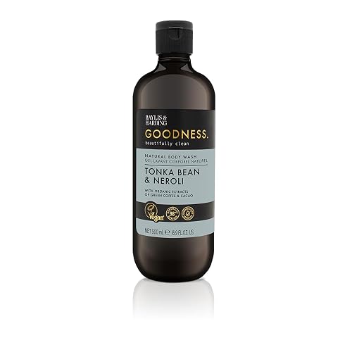 Baylis & Harding Liquid Body Wash Soap, Goodness, Tonka Bean & Neroli, 16.9oz/500ml Beauty & Personal Care Baylis & Harding