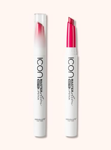 Absolute New York Master Slim Matte Lipstick, Transfer Proof, Intense Pigment, Light-Weight, Buildable Color, Ultra-Shiny, Matte Slim Lipstick (MLSS16 Beauty & Personal Care Absolute New York