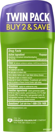 Lady Speed Stick Antiperspirant, Invisible Dry Powder Fresh, Twin, 2.3 Oz, Pack of 2 Beauty and Personal Care Lady Speed Stick