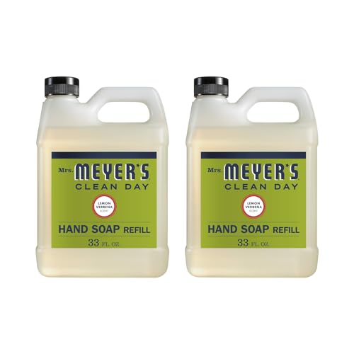 Mrs Meyers Liquid Hand Soap Refill, 33 Oz, Lemon Verbena Scent, Pack Of 2 Beauty & Personal Care Mrs. MEYER'S