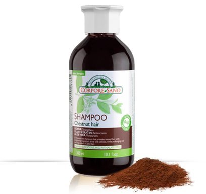 Corpore Sano Chestnut Henna Shampoo-Certified Organic Growing 10.1 Fl.oz/300ml. Beauty & Personal Care Corpore Sano